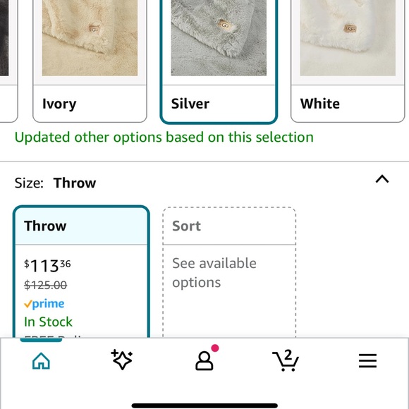 UGG blanket - Picture 1 of 2